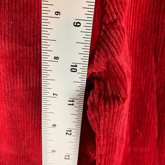Vineyard Vines Boys Corduroy Classic‎ Club Pant Solid Red Size 18 NWT 6472 - Picture 4 of 11